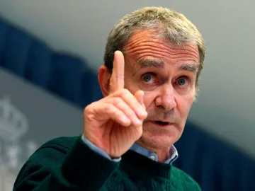 Fernando Simón, este lunes en rueda de prensa. Fernando Simón, este lunes en rueda de prensa.