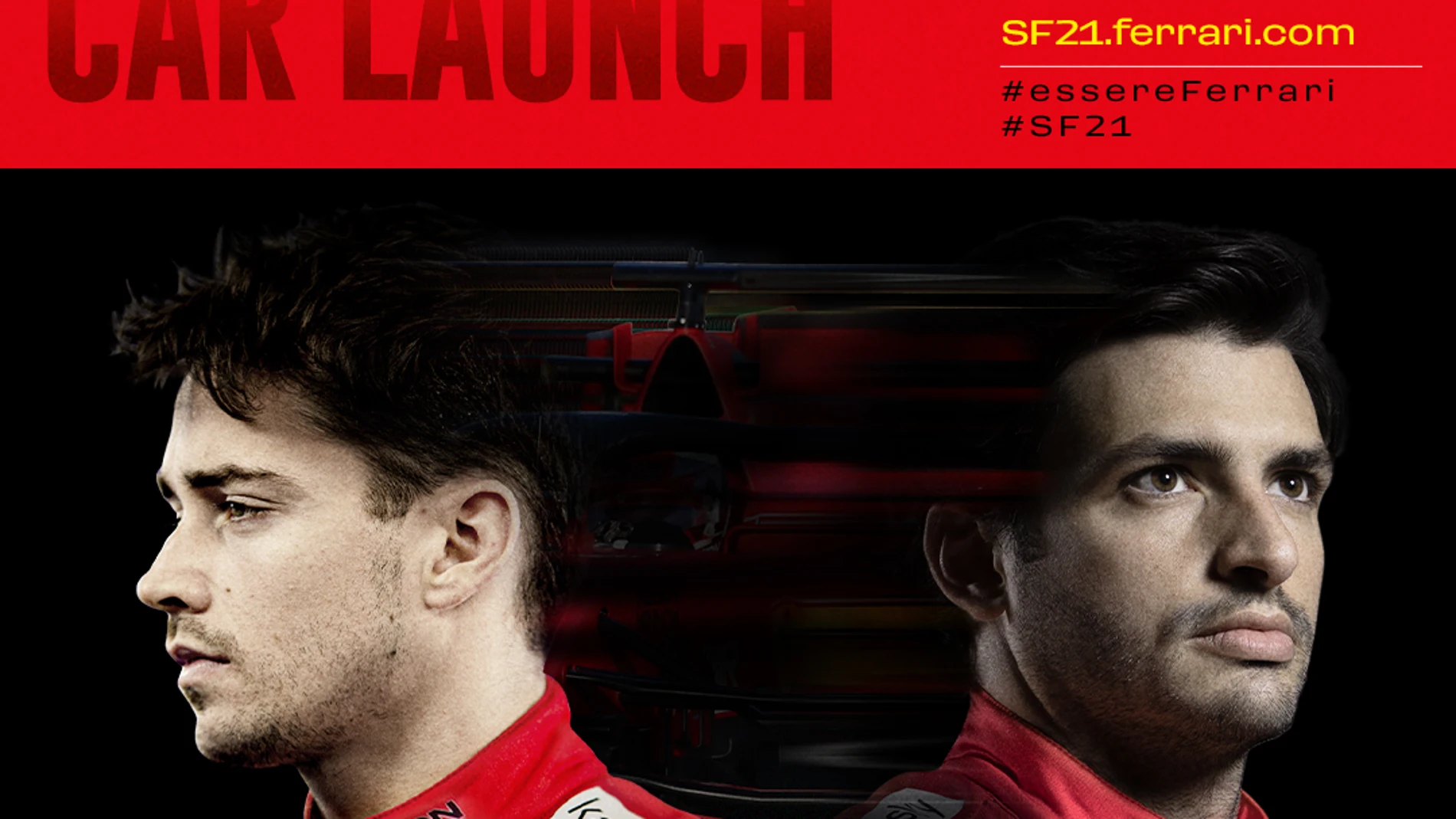 Horario y dónde ver la presentación del Ferrari SF21 de Carlos Sainz en directo Horario y dónde ver la presentación del Ferrari SF21 de Carlos Sainz en directo