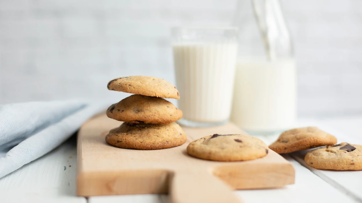 Leche con galletas