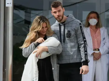 Edurne y De Gea. Edurne y De Gea.