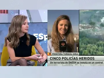 Pilar Cebrián, reportera de guerra en Oriente Medio Pilar Cebrián, reportera de guerra en Oriente Medio