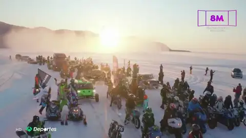 La Milla del Baikal, la fiesta de la velocidad sobre el hielo y a temperaturas bajo cero La Milla del Baikal, la fiesta de la velocidad sobre el hielo y a temperaturas bajo cero