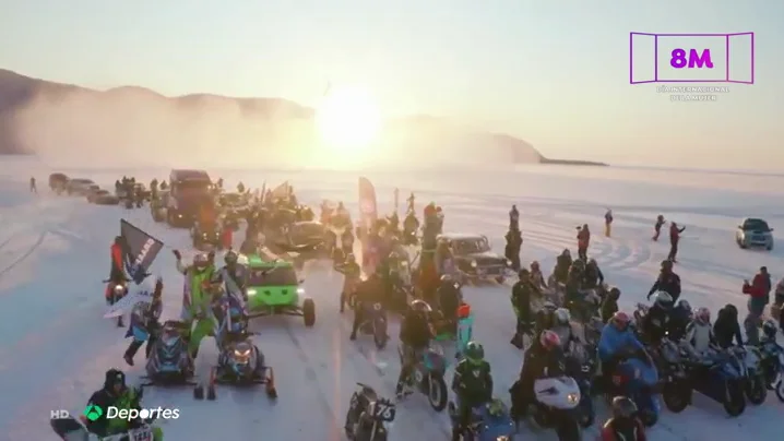 La Milla del Baikal, la fiesta de la velocidad sobre el hielo y a temperaturas bajo cero La Milla del Baikal, la fiesta de la velocidad sobre el hielo y a temperaturas bajo cero