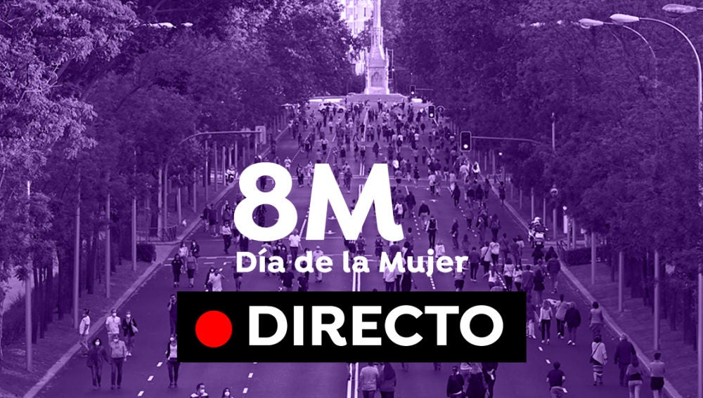 Manifestaciones y última hora del Día Internacional de la Mujer, en directo