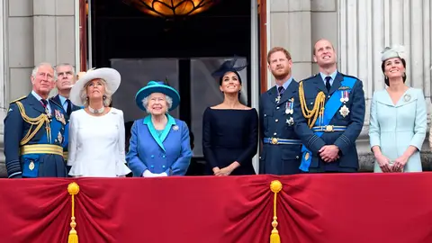 La Familia Real británica, en una imagen de archivo. Casa Real británica
