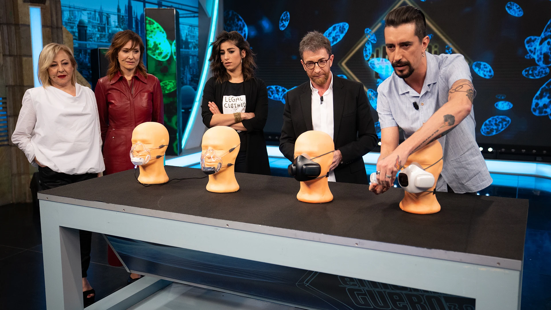 Marron presenta la última generación en mascarillas contra el coronavirus: "Ya existe esta tecnología altísima" Marron presenta la última generación en mascarillas contra el coronavirus: "Ya existe esta tecnología altísima"