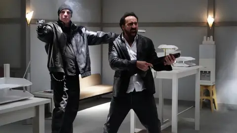 Nicolas Cage en 'Prisoners of the Ghostland' Nicolas Cage en 'Prisoners of the Ghostland'