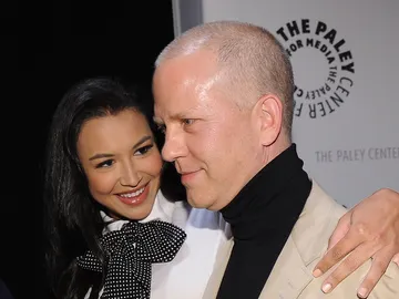 Naya Rivera y Ryan Murphy Naya Rivera y Ryan Murphy