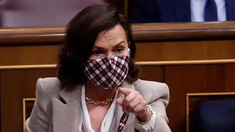 Carmen Calvo en el Congreso de los Diputados Carmen Calvo en el Congreso de los Diputados