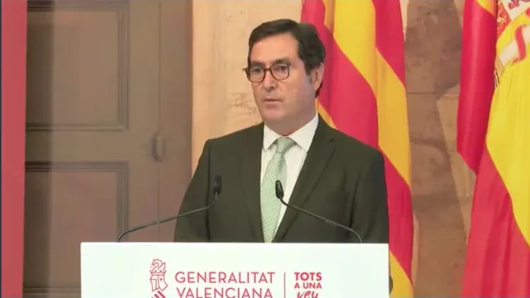 Antonio Garamendi, presidente de la CEOE