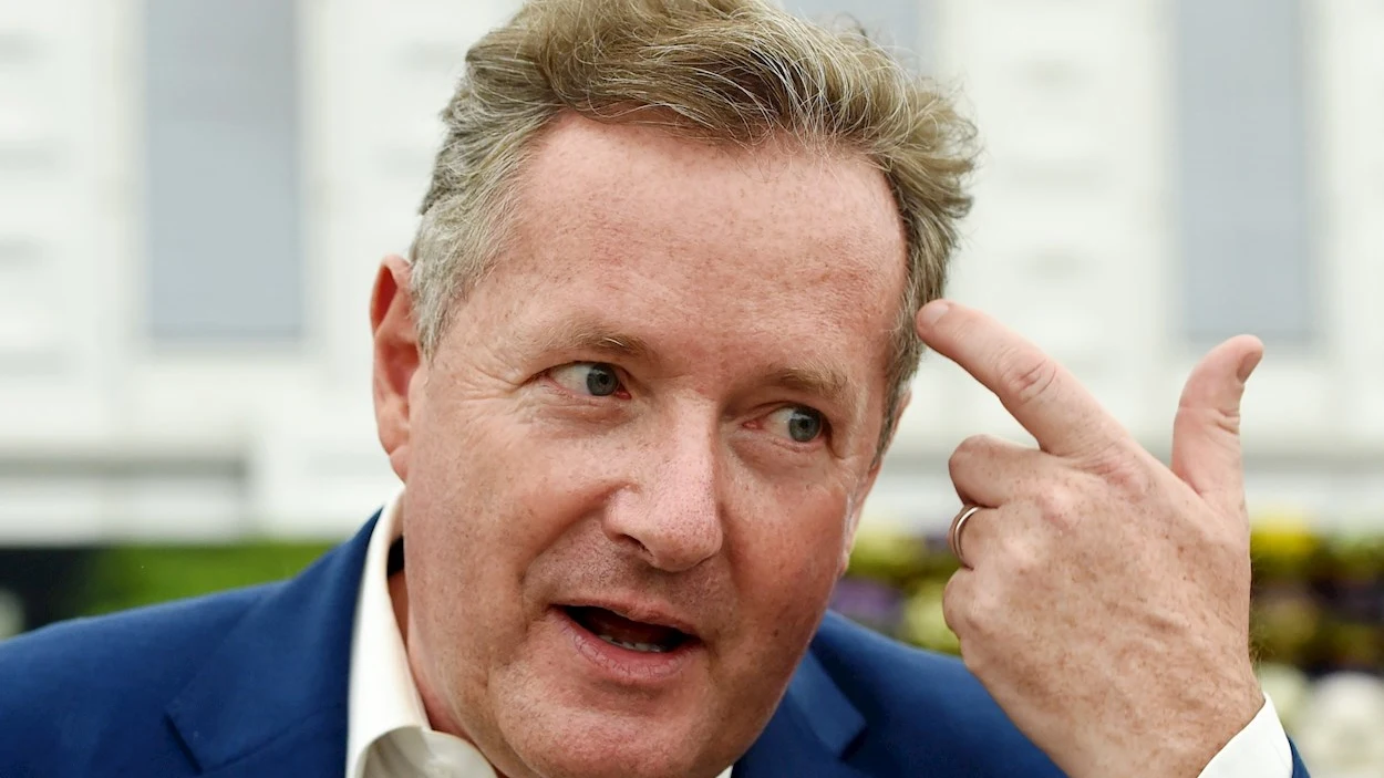  El presentador brit&aacute;nico Piers Morgan