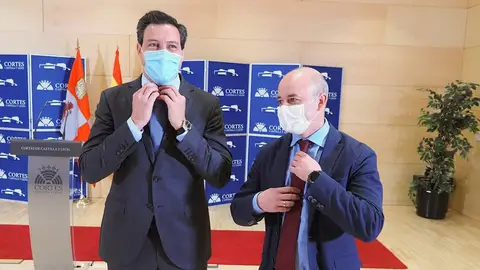 Raúl de la Hoz, portavoz del PP en Castilla y León. Castilla y León