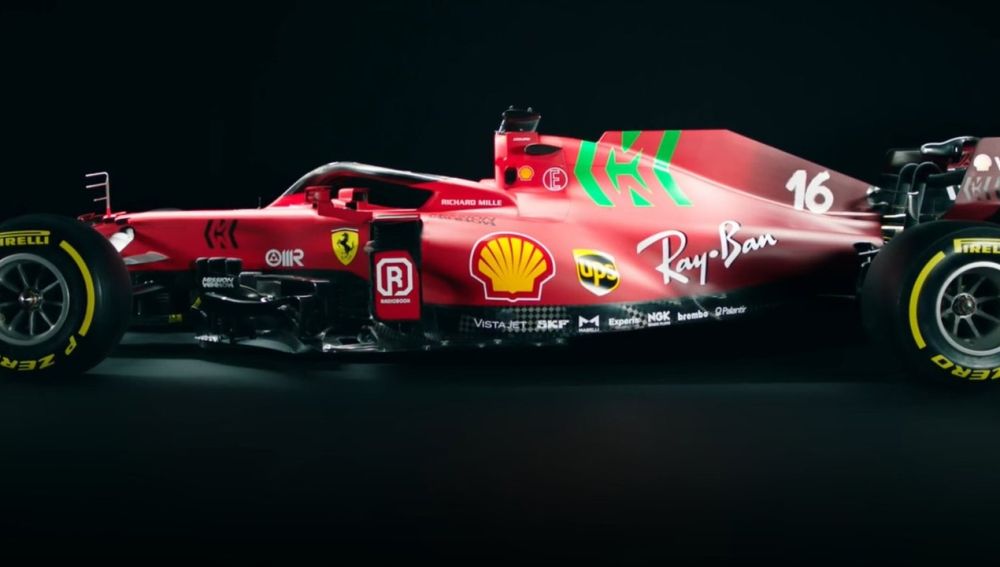 Así es el nuevo coche de Carlos Sainz: Características, colores y todo lo que debes saber del Ferrari SF21