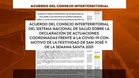 Borrador de propuestas de Sanidad para el Consejo Interterritorial de Salud Antena 3 Noticias