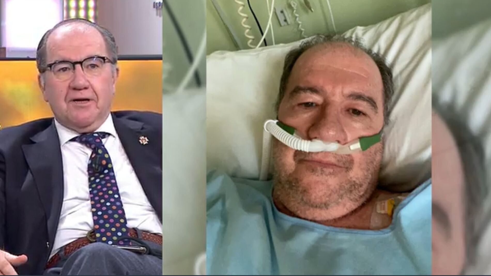 El doctor Jos&eacute; Carlos Fuertes tras sufrir coronavirus