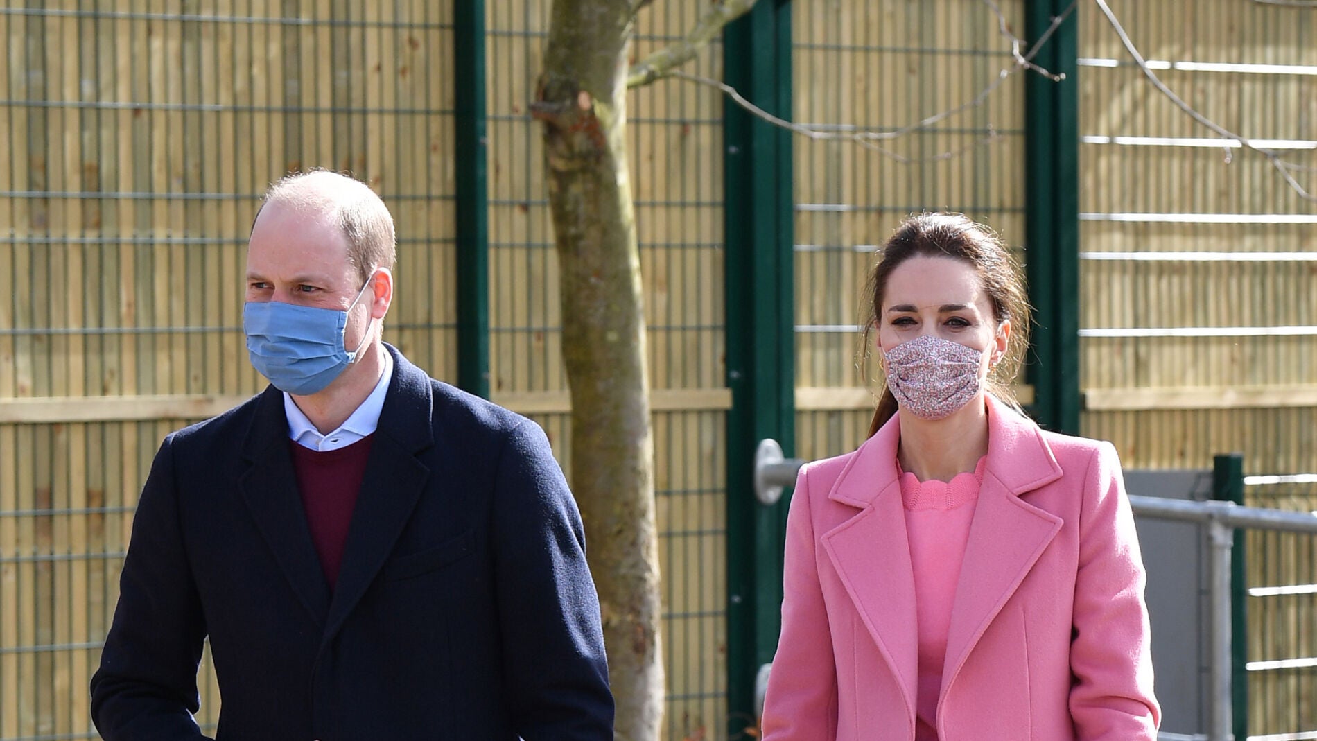 El príncipe Guillermo y su mujer, Kate Middleton