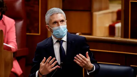 El ministro de Interior, Fernando Grande-Marlaska El ministro de Interior, Fernando Grande-Marlaska