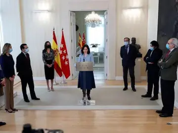 Rueda de prensa de Isabel Díaz Ayuso Rueda de prensa de Isabel Díaz Ayuso