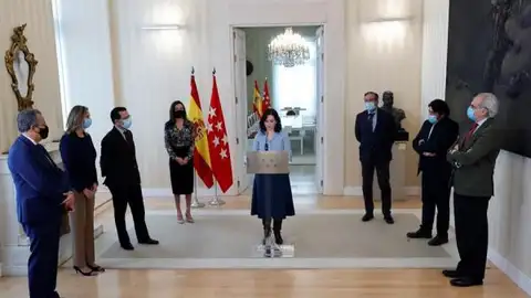 Rueda de prensa de Isabel Díaz Ayuso Rueda de prensa de Isabel Díaz Ayuso