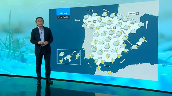 Previsi&oacute;n del tiempo 11 de marzo