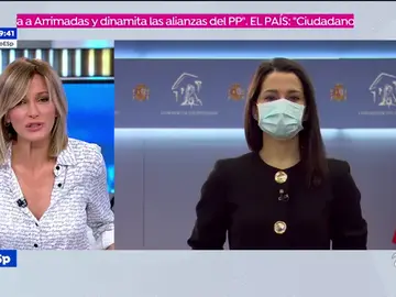 Inés Arrimadas, tras la moción de censura en Murcia: "Que Ayuso convoque elecciones cuando le dé la gana es una irresponsabilidad" Inés Arrimadas, tras la moción de censura en Murcia: "Que Ayuso convoque elecciones cuando le dé la gana es una irresponsabilidad"
