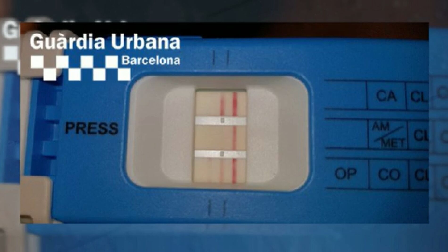 Un hombre da positivo en todas las drogas que detecta el test de tr&aacute;fico