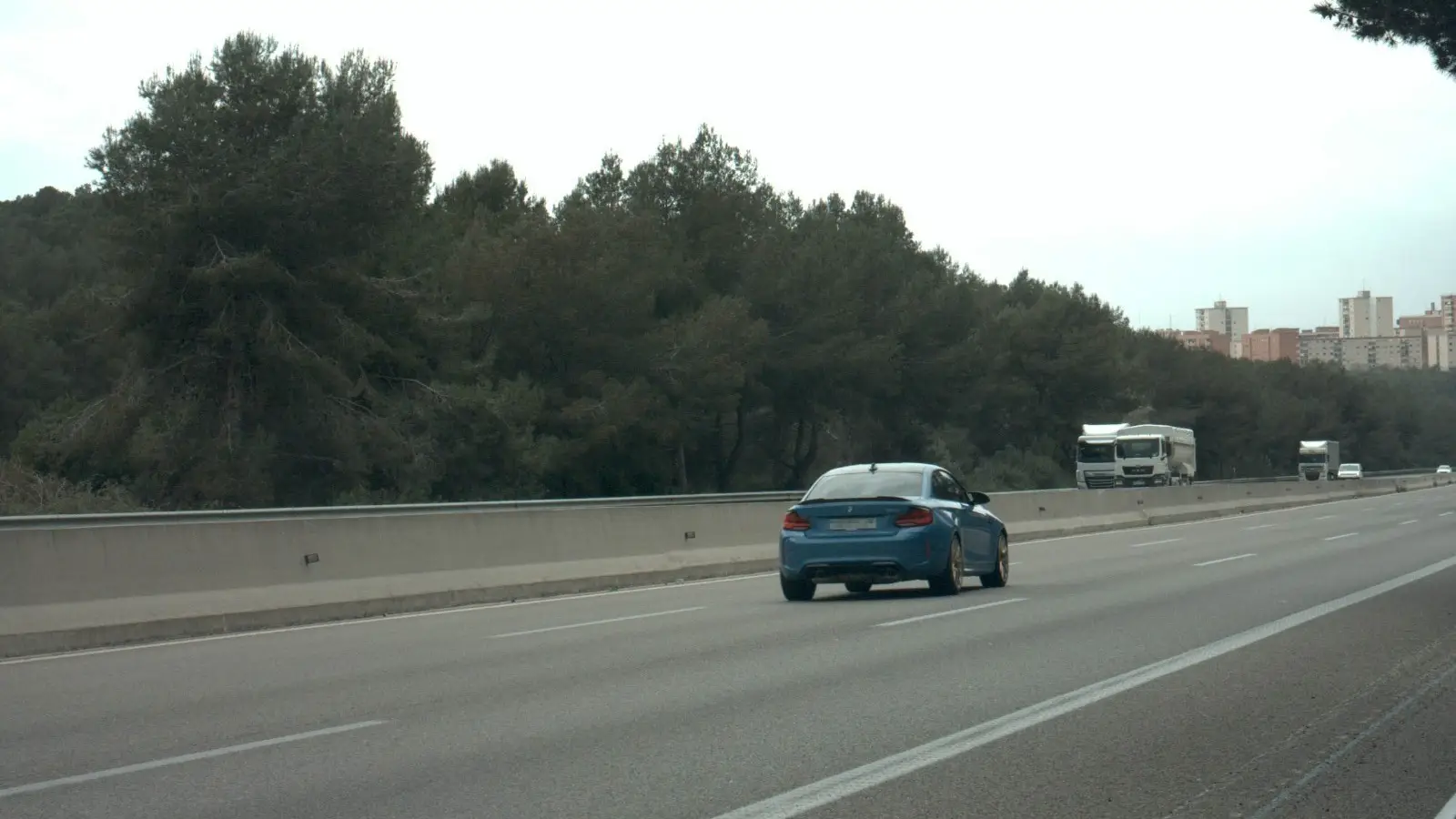 Un hombre circula a 256 km/h en Tarragona. Conducción temeraria