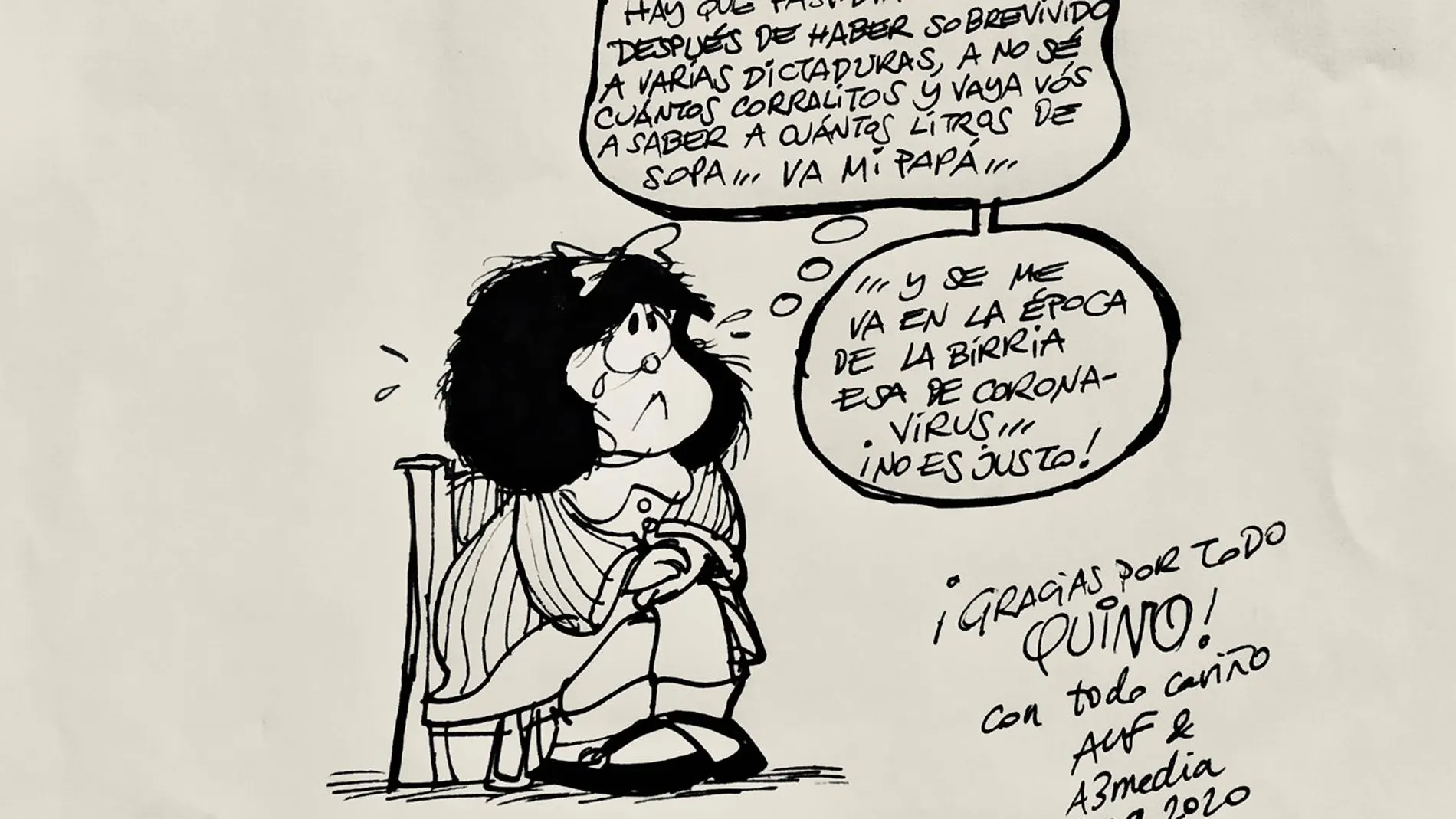 Efemérides de hoy 15 de marzo de 2021: Quino crea Mafalda Efemérides de hoy 15 de marzo de 2021: Quino crea Mafalda