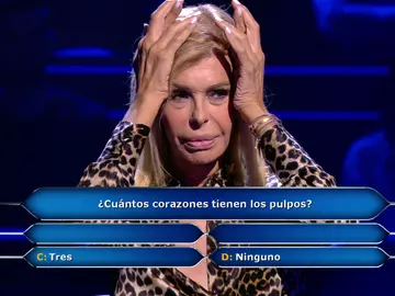 “¡Ay, qué maldad!”: El pálpito de Bibiana Fernández para alcanzar los 20.000 euros en ‘¿Quién quiere ser millonario?’ “¡Ay, qué maldad!”: El pálpito de Bibiana Fernández para alcanzar los 20.000 euros en ‘¿Quién quiere ser millonario?’