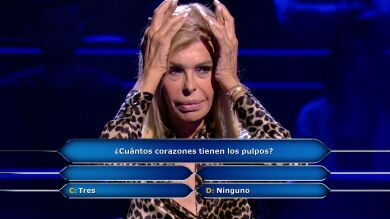 “¡Ay, qué maldad!”: El pálpito de Bibiana Fernández para alcanzar los 20.000 euros en ‘¿Quién quiere ser millonario?’