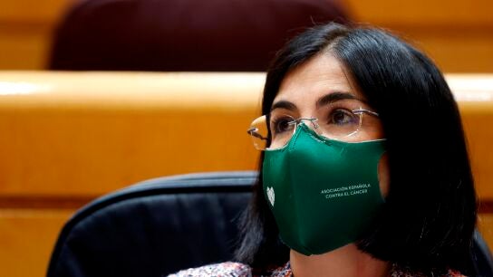 La ministra de Sanidad, Carolina Darias