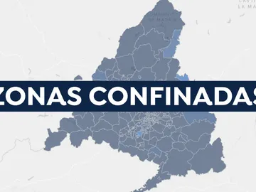 Mapa de zonas básicas de Madrid confinadas y restricciones hoy Mapa de zonas básicas de Madrid confinadas y restricciones hoy