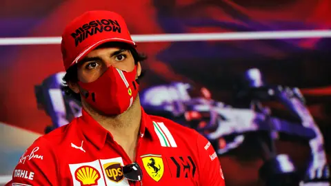 Carlos Sainz, piloto de Ferrari Carlos Sainz, piloto de Ferrari