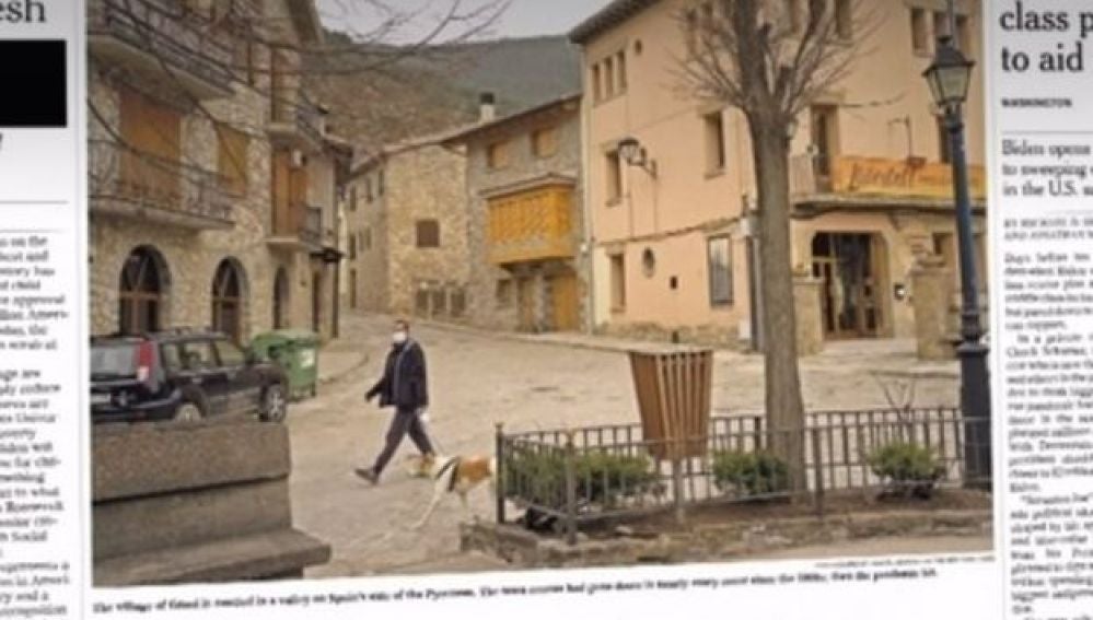 Gósol, el pueblo catalán de 200 habitantes que protagoniza la última portada del 'The New York Times'