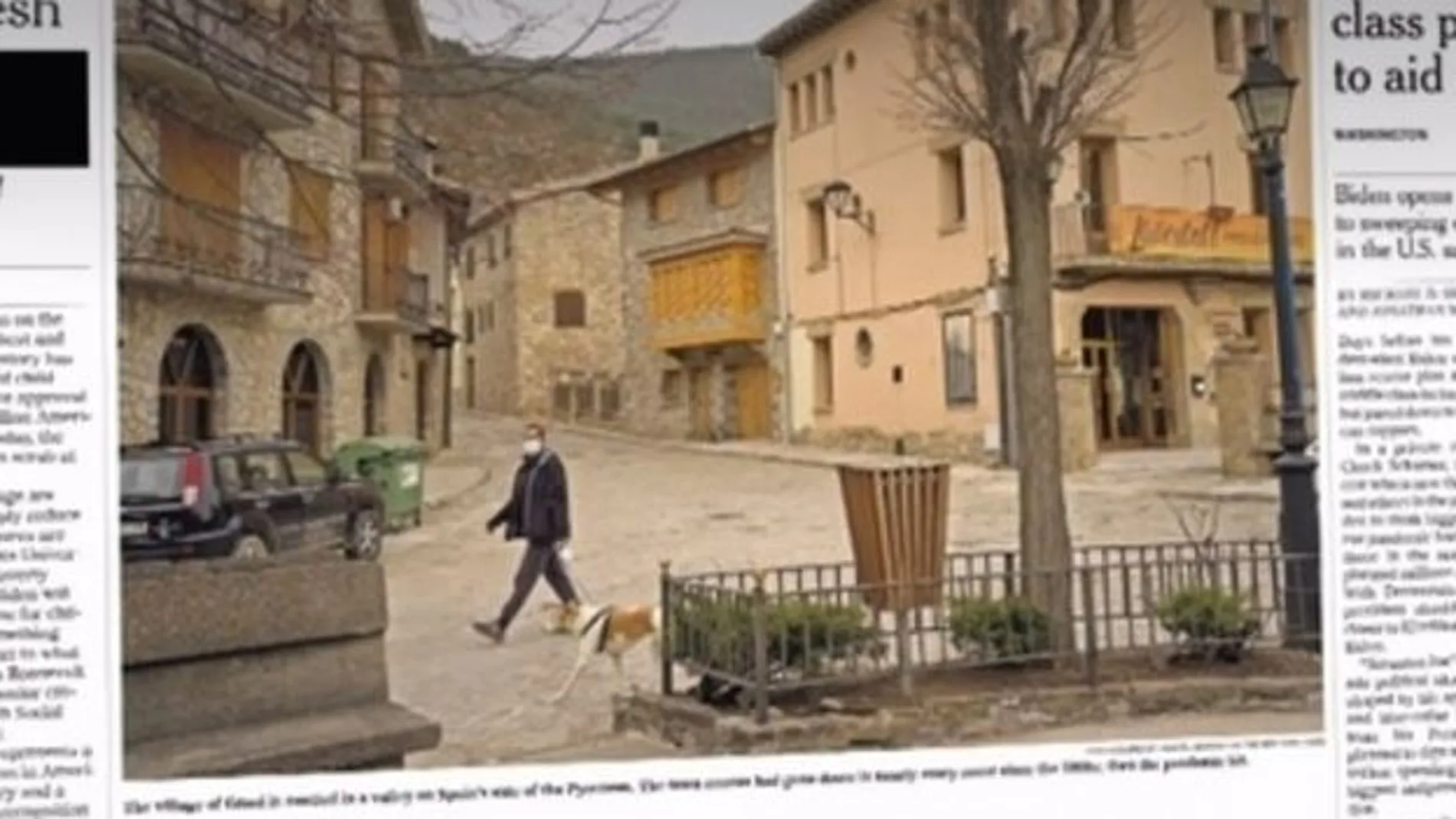 Gósol, el pueblo catalán de 200 habitantes que protagoniza la última portada del 'The New York Times' Gósol, el pueblo catalán de 200 habitantes que protagoniza la última portada del 'The New York Times'