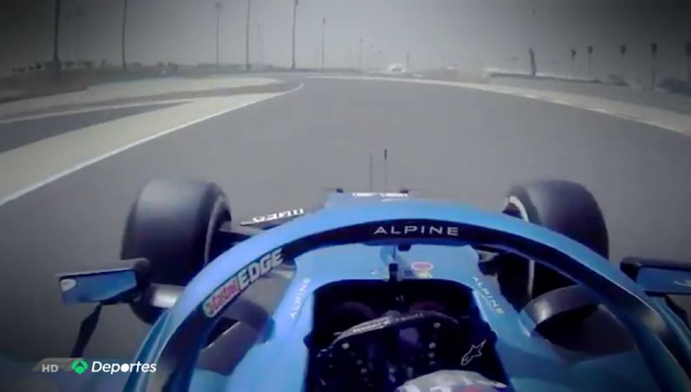 Fernando Alonso termina segundo en el test de Bahréin en su regreso a la F1 