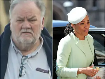 Thomas Wayne Markle y Doria Ragland, padres de Meghan Markle Thomas Wayne Markle y Doria Ragland, padres de Meghan Markle