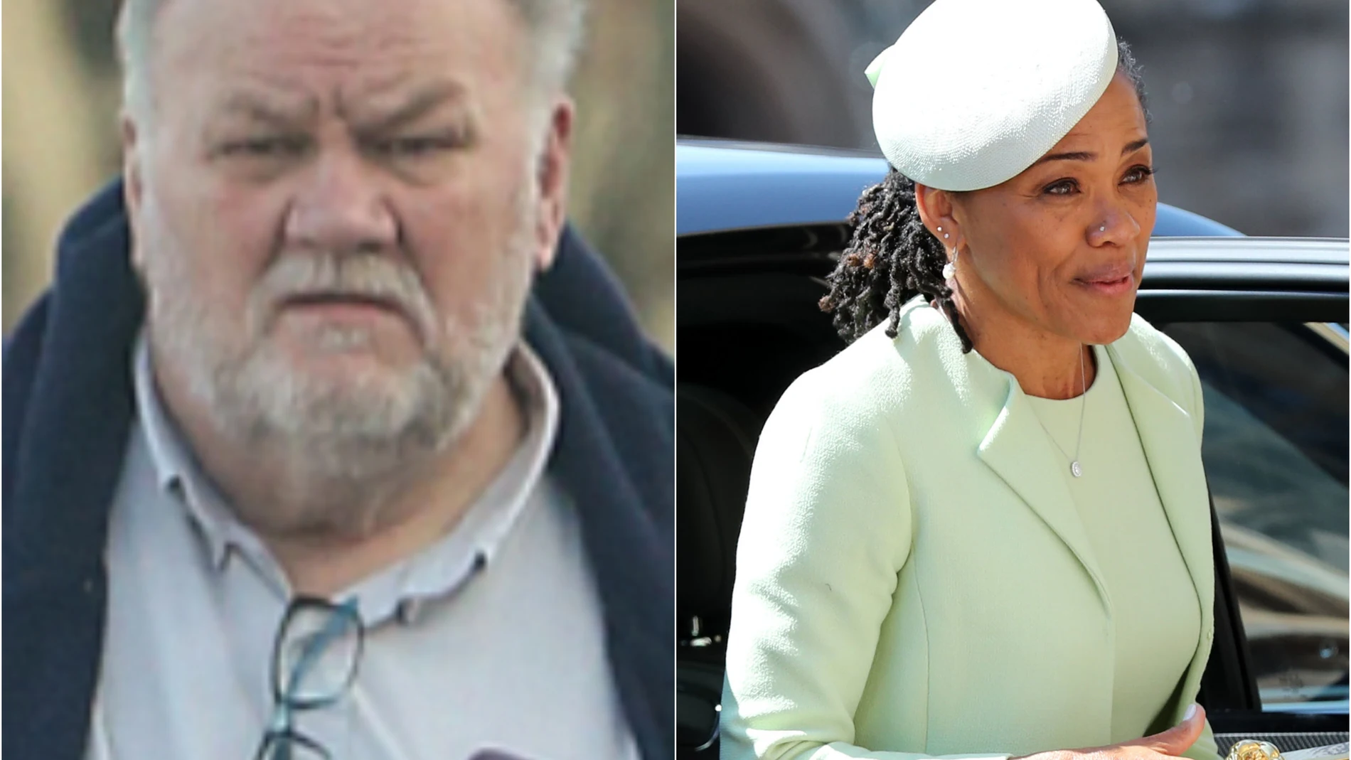 Thomas Wayne Markle y Doria Ragland, padres de Meghan Markle Thomas Wayne Markle y Doria Ragland, padres de Meghan Markle