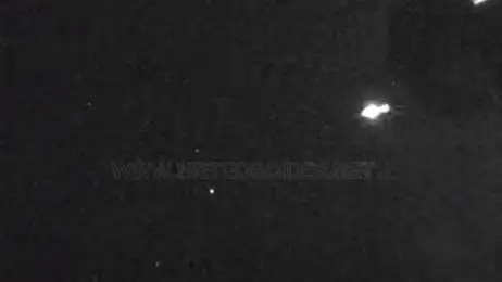 Avistada una bola de fuego en el sur peninsular al entrar en la atmósfera Avistada una bola de fuego en el sur peninsular al entrar en la atmósfera