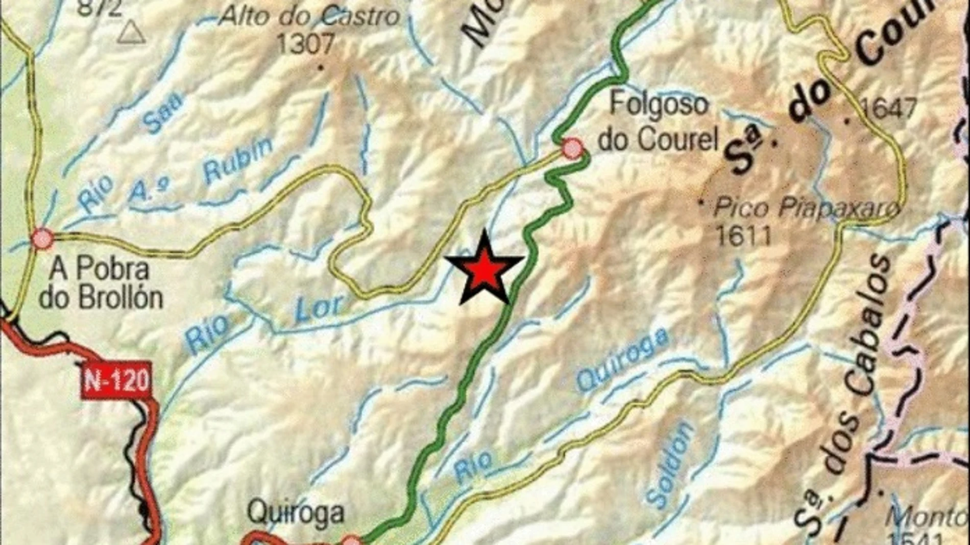 Terremoto de 3,5 de magnitud en Lugo Terremoto de 3,5 de magnitud en Lugo