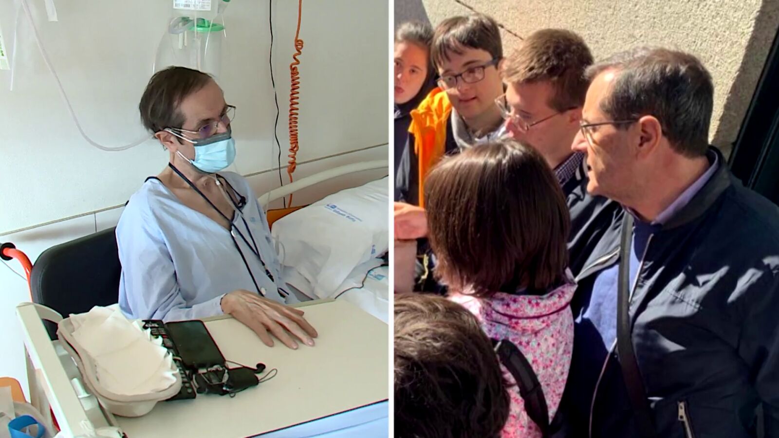 Emilio tras estar 3 veces en la UCI por coronavirus: 