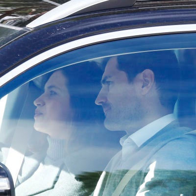 Sara Carbonero e Iker Casillas en el coche