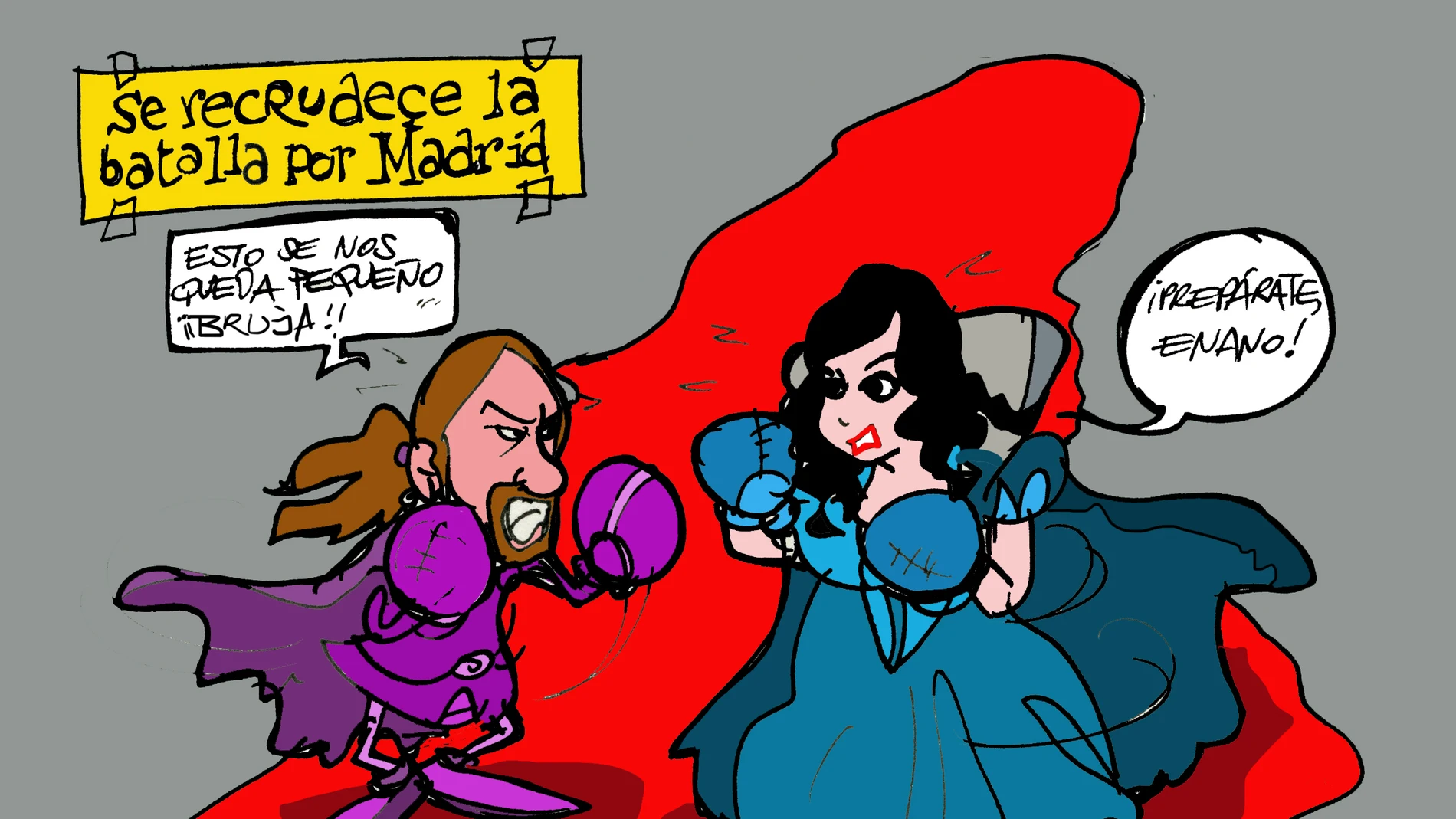 Viñeta Madrid de Alfredo Boto-Hervás Viñeta Madrid de Alfredo Boto-Hervás