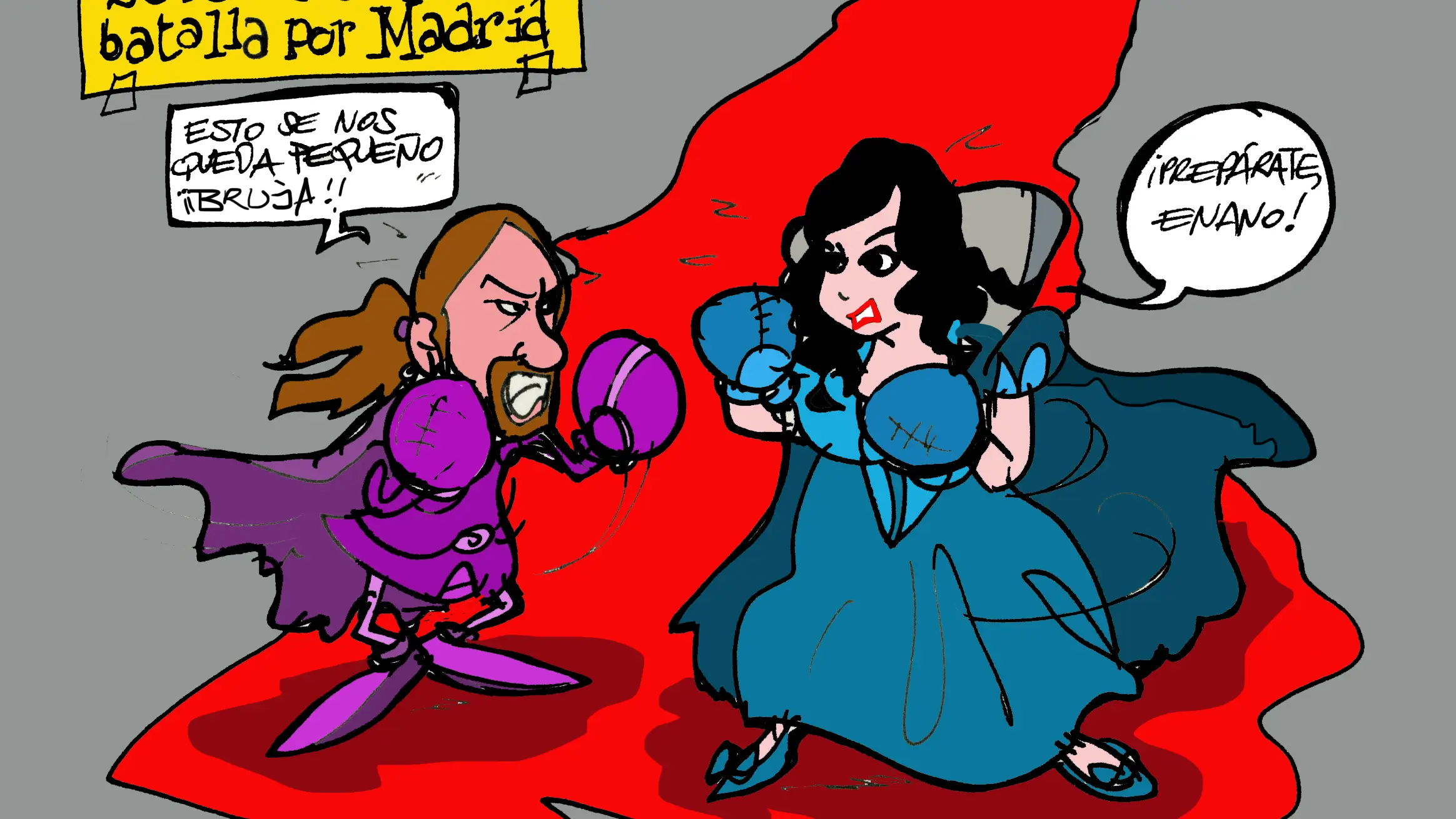 Viñeta Madrid de Alfredo Boto-Hervás Viñeta Madrid de Alfredo Boto-Hervás
