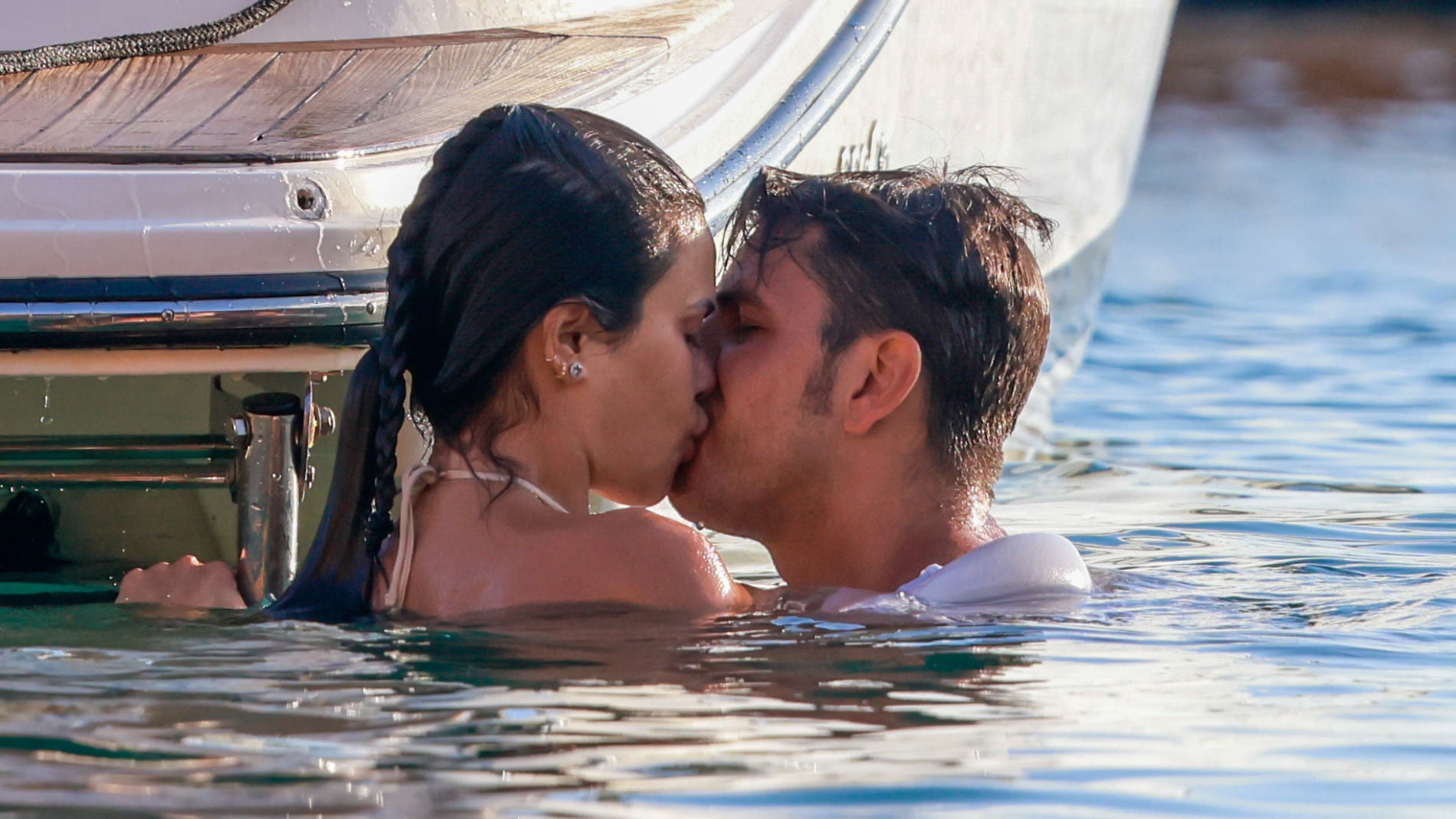 Carla Barber y Diego Matamoros derrochando pasión