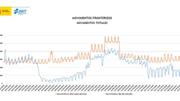 Tráfico en las fronteras y pasos fronterizos en el año de pandemia por coronavirus
