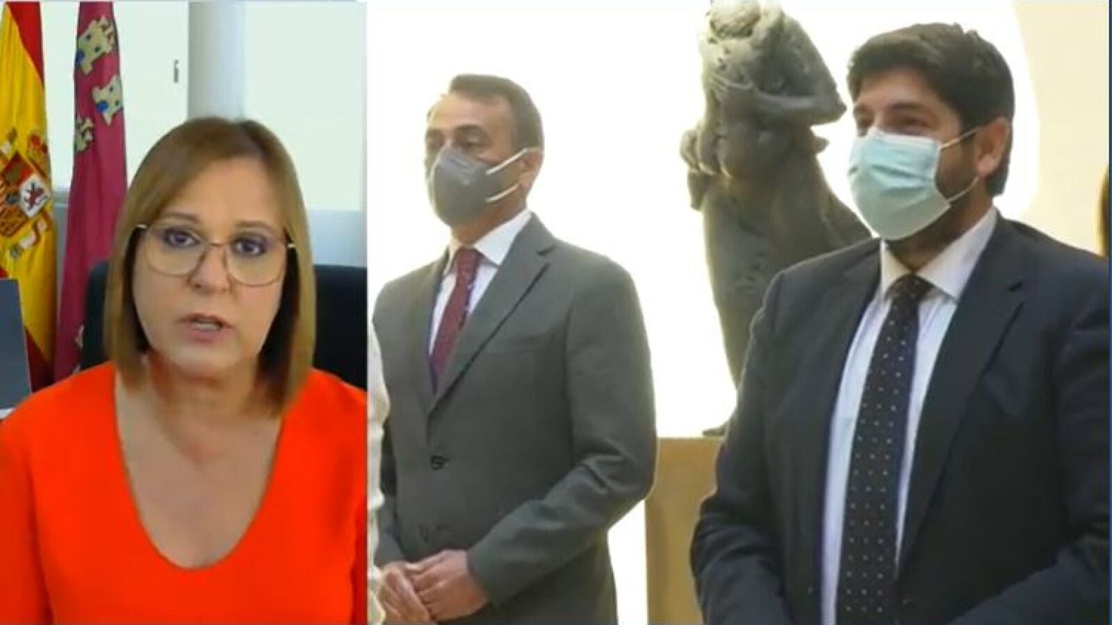 Isabel Franco, diputada regional disidente de Ciudadanos en Murcia: 