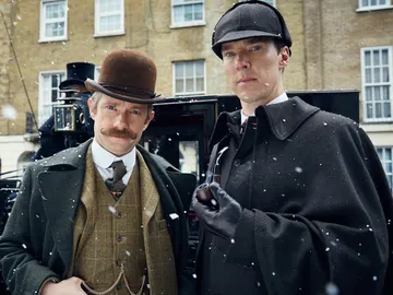 Benedict Cumberbatch y Martin Freeman en 'Sherlock' Benedict Cumberbatch y Martin Freeman en 'Sherlock'