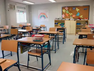 Aula de un colegio Aula de un colegio