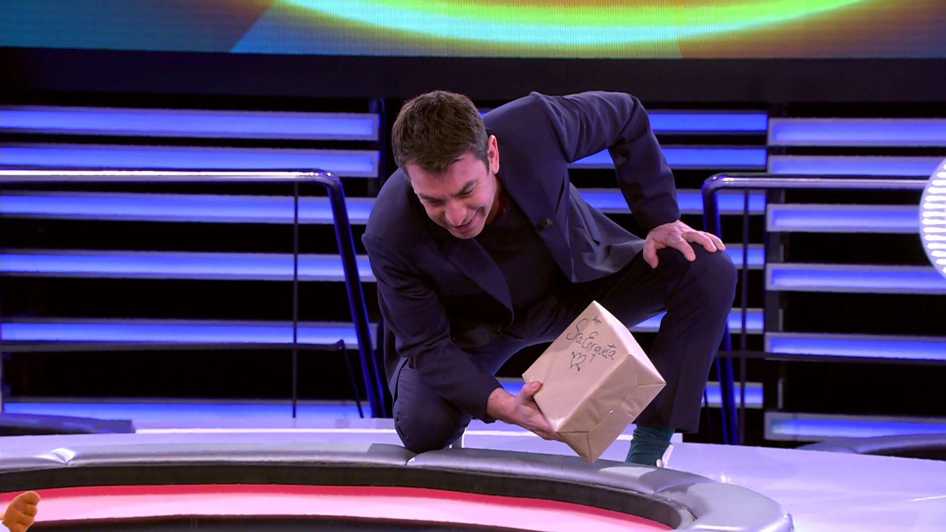 &ldquo;Me recuerda a la directora&rdquo;, las palabras de Arturo Valls tras su discusi&oacute;n con Enriqueta en &lsquo;&iexcl;Ahora caigo!&rsquo;